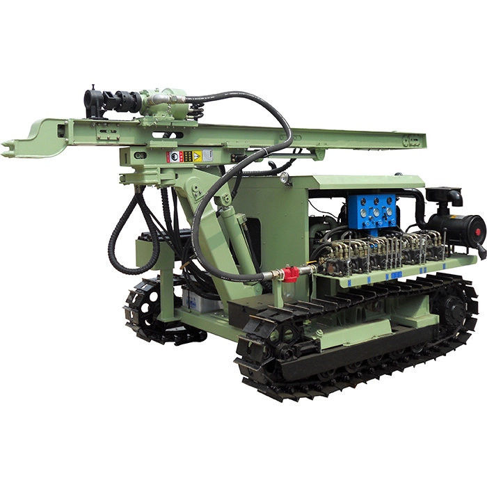 90mm - 140mm Dia DTH ড্রিলিং সরঞ্জাম 45kw ডিজেল ইঞ্জিন ডাউন দ্য হোল ড্রিল রিগ