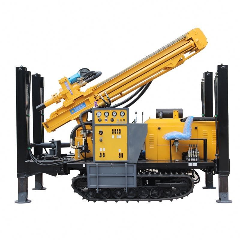 RCF200C 200 মিটার ক্রলার মাউন্টড ওয়াটার ড্রিলিং রিগ মেশিন হাইড্রোলিক গভীর জলের ভাল ড্রিলিং রিগ