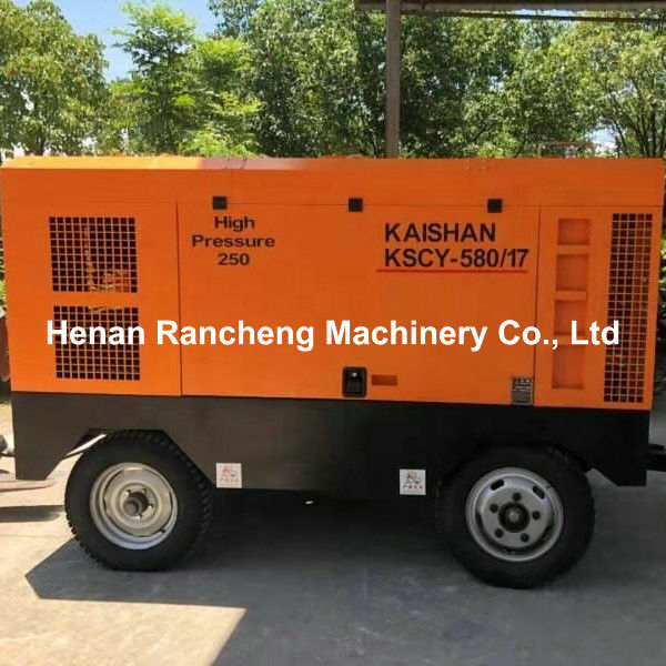 48L তেল ক্ষমতা বায়ু ড্রিলিং কম্প্রেসার Cummins 6CTA8.3 - C260 17bar কাজের চাপ