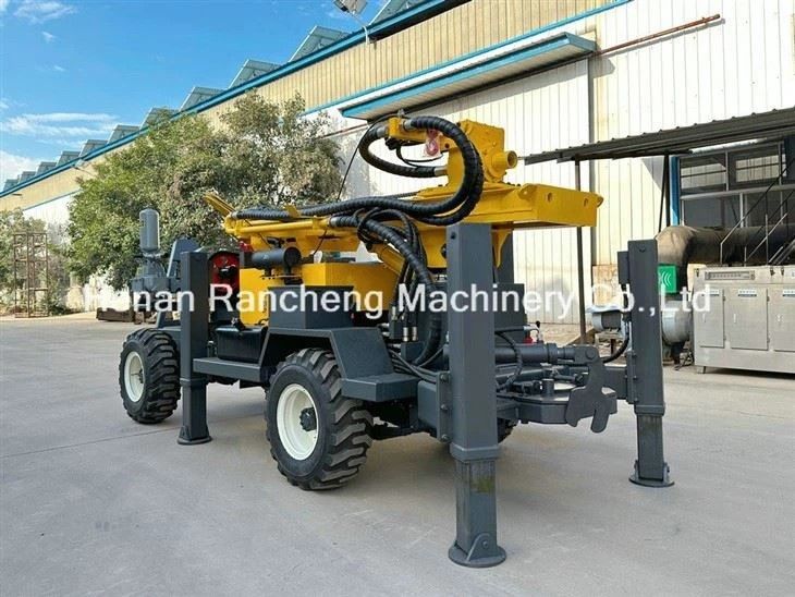 সামুদ্রিক ইঞ্জিনিয়ারিংয়ের জন্য নমনীয় RCF220W হুইল টাইপ বোরহোল ড্রিলিং মেশিন