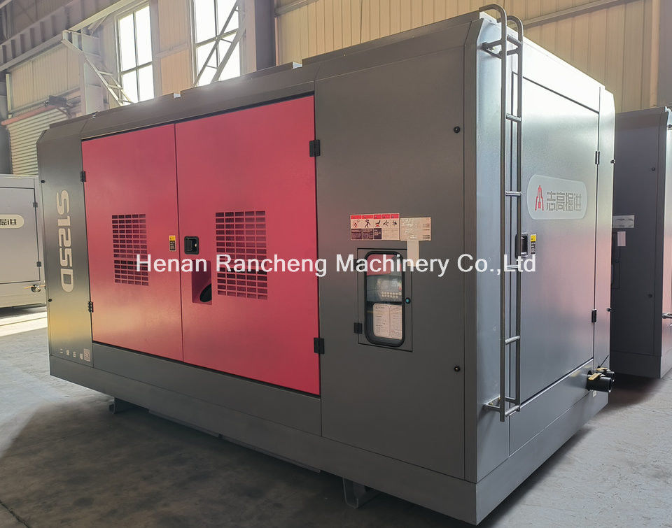 S125D এয়ার কম্প্রেসার 410KW কামিন্স ইঞ্জিন সঙ্গে 300-400m ড্রিলিং জন্য