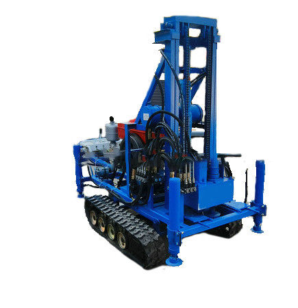 22HP / 16.2KW জল ভাল জন্য পোর্টেবল ড্রিলিং রিগ 150m গভীরতা 50mm ড্রিল Dia