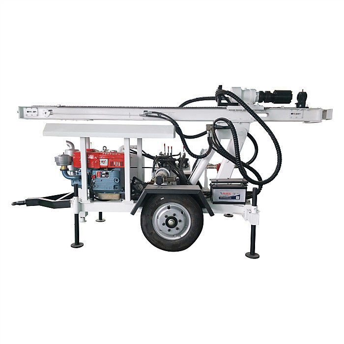 RC120W ছোট জল ভাল ড্রিলিং মেশিন ডাউন-দ্য-হোল হ্যামার এবং ঘূর্ণন ড্রিলিংয়ের জন্য উপযুক্ত