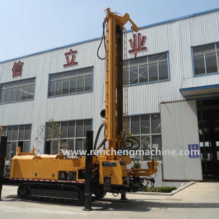 RCF800C 800m ড্রিলিং রিগ কামিন্স ইঞ্জিন স্টিল ক্রলার টাইপ ওয়েল ড্রিলিং রিগ