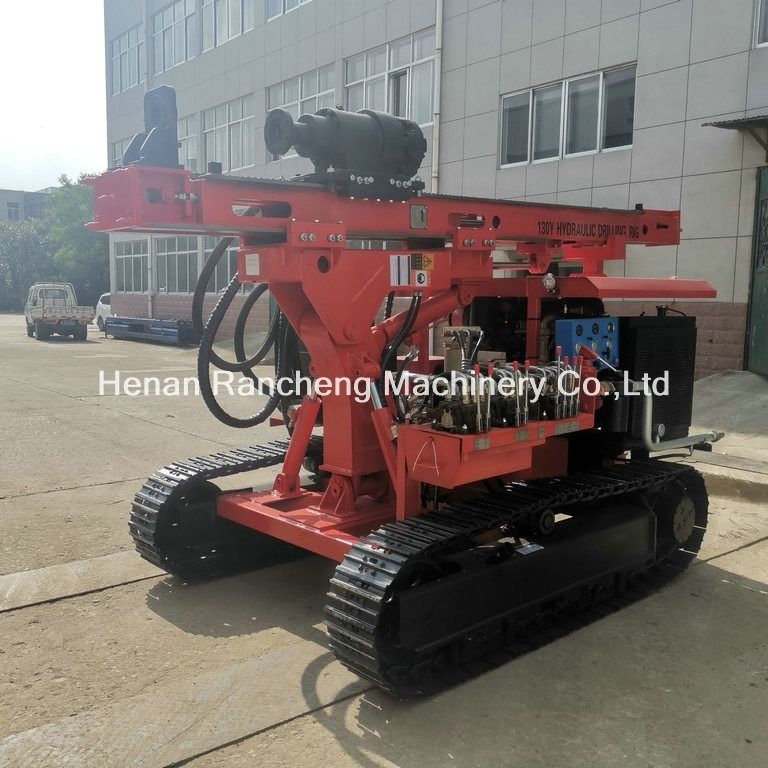 RC130Y মাইক্রো পিল রিগ 400mm Bore ব্যাসার্ধ জল ভাল Auger পিল DTH ড্রিলিং