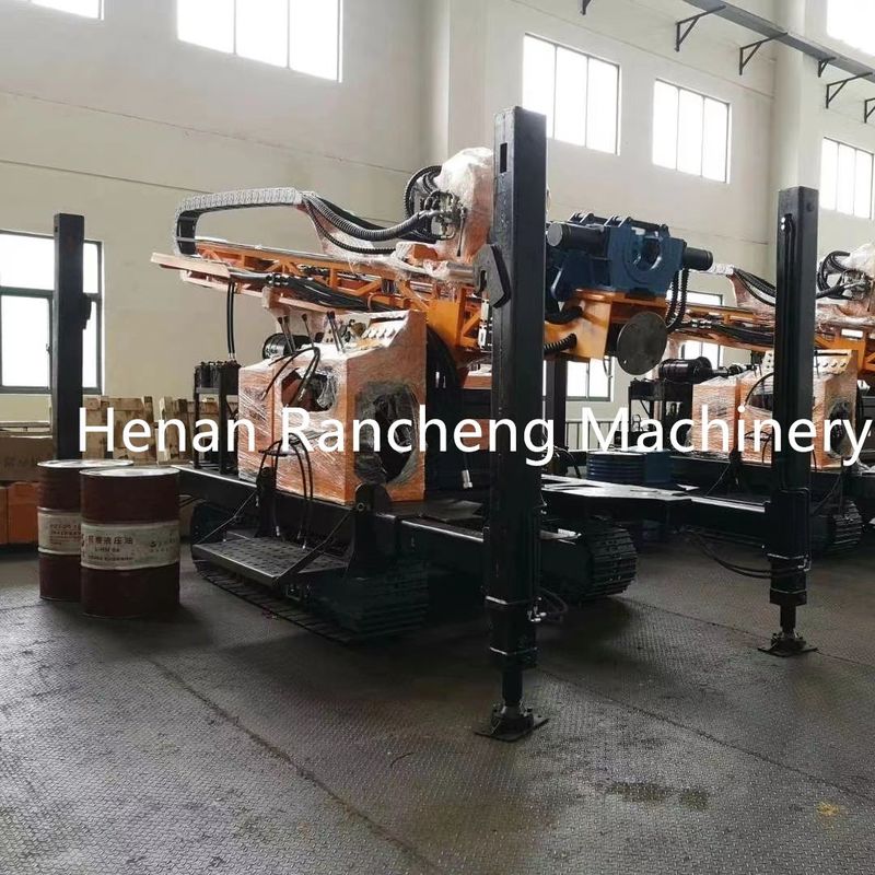 RCJ150RC হাইড্রোলিক ইঞ্জিনিয়ার ড্রিলিং রিগ 150m ড্রিল গভীরতা ক্রলার টাইপ হাইড্রোলিক আরসি ড্রিলিং মেশিন