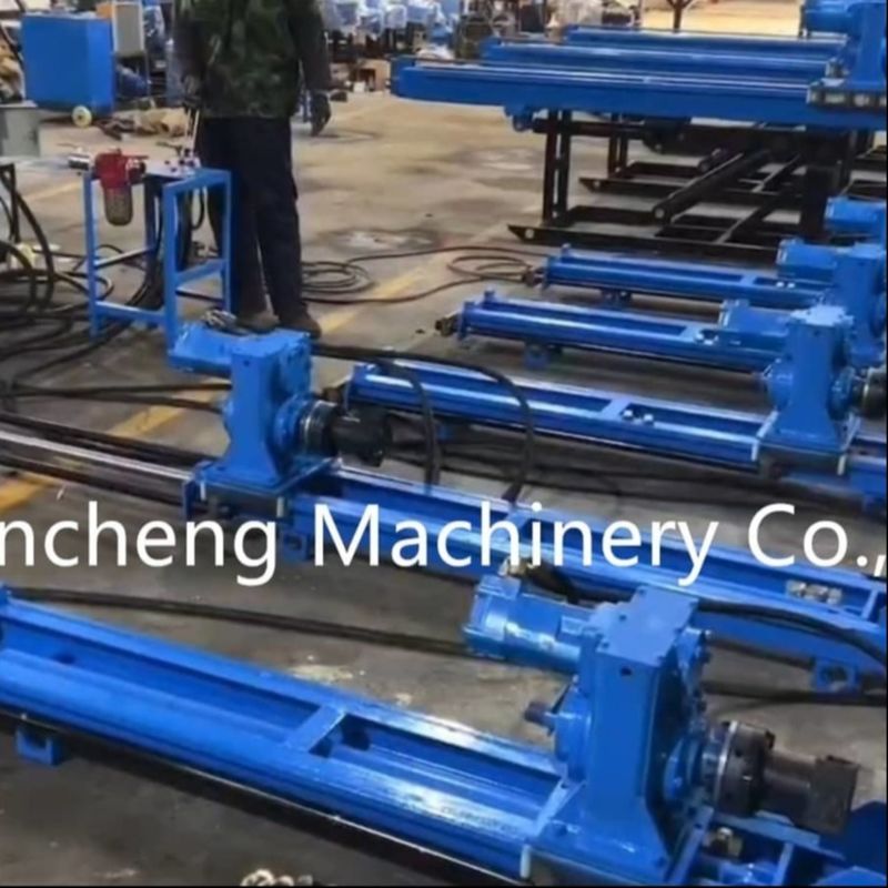 7.5KW বৈদ্যুতিক হাইড্রোলিক ড্রিলিং রিগ ৬০ মিটার গভীরতা পর্যন্ত নোঙ্গর জন্য