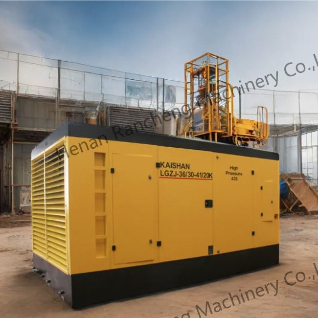 গভীর কূপের জন্য 550 এইচপি কামিন্স ইঞ্জিন সহ 30 বার সঞ্চালনযোগ্য স্ক্রু এয়ার কম্প্রেসার