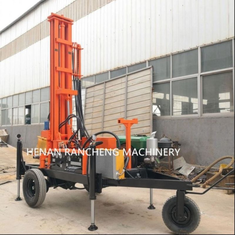 RCF150W 150m চাকা মাউন্টড ওয়াটার ওয়েল ড্রিলিং রিগ