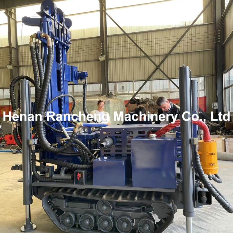 Price Of High-Quality Tracked Small 180-Meter Water Well Drilling Rig For Rock And Soil