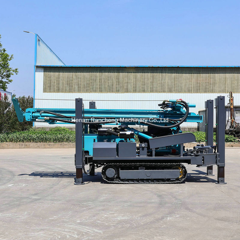 RCF280C ইস্পাত ক্রলার ওয়াটার ওয়েল ড্রিলিং রিগ মেশিন ২৮০ মিটার গভীরতা আন্ডারগ্রাউন্ড বোরহোল ড্রিলিং রিগ