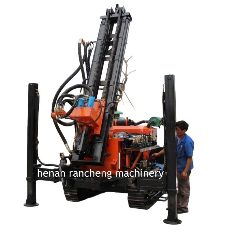 180 মিটার ডিপ রক RCF180C ক্রলার সরানো মাল্টি-ফাংশনাল ওয়াটার ওয়েল ড্রিলিং রিগ স্টক ইন