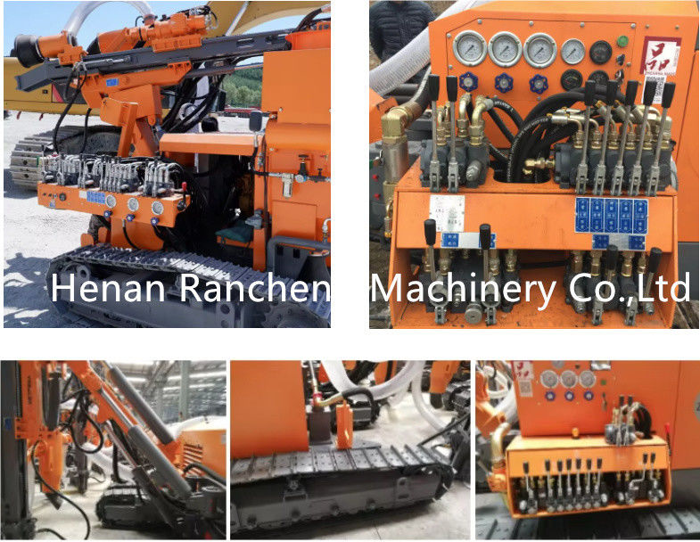 RCZ412B-1 পৃথক ডিটিএইচ সারফেস ড্রিল রিগ 58KW পাওয়ার 20m গভীরতা স্টক ইন