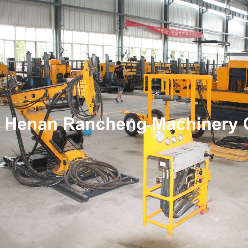 পোর্টেবল টাইপ RCH-3A ভূগর্ভস্থ কোর ড্রিলিং রিগ এক্সপ্লোরেশন টানেল মাইনিং ড্রিলিং রিগ