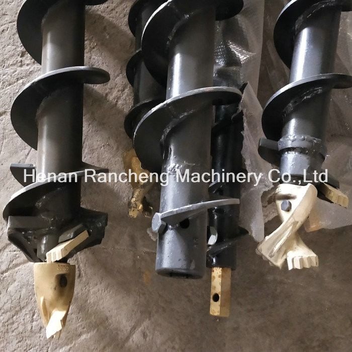 জল ড্রিলিং এবং গ্যাস কয়লা খনির অনুসন্ধানের জন্য স্পিরাল ড্রিল রড / আউজার ড্রিল পাইপ