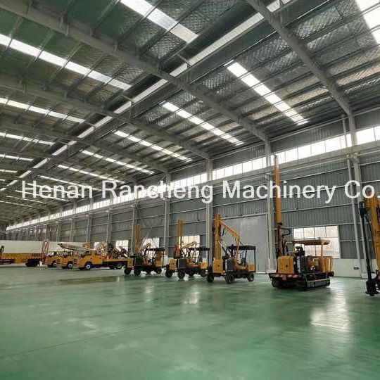 সোলার পাইল ড্রাইভার RCH530D 70KW ডিজেল ইঞ্জিনের জন্য হাইড্রোলিক সিস্টেমের মিনি প্রবাহ হার