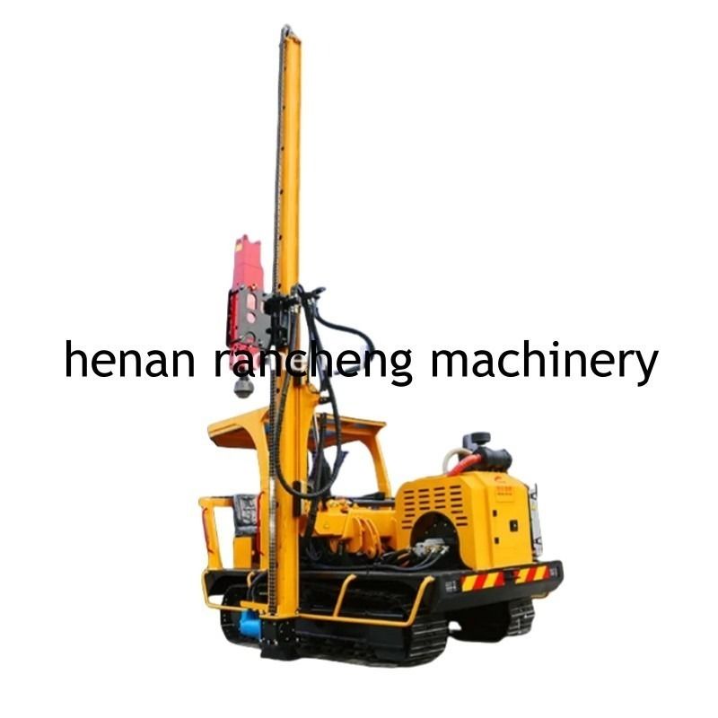 সোলার পাইল ড্রাইভার RCH530D 70KW ডিজেল ইঞ্জিনের জন্য হাইড্রোলিক সিস্টেমের মিনি প্রবাহ হার