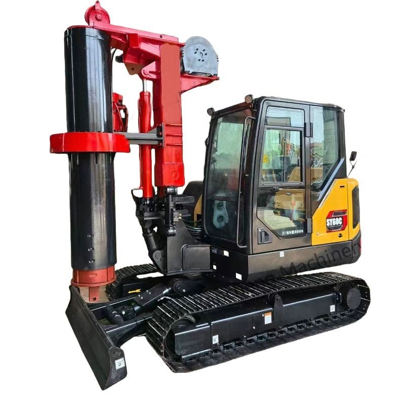 RCQ-10C হাইড্রোলিক মিনি পাইল ড্রিলিং রিগ 10m গভীরতা সঙ্গে 10-45RPM R/Min ঘূর্ণন গতি