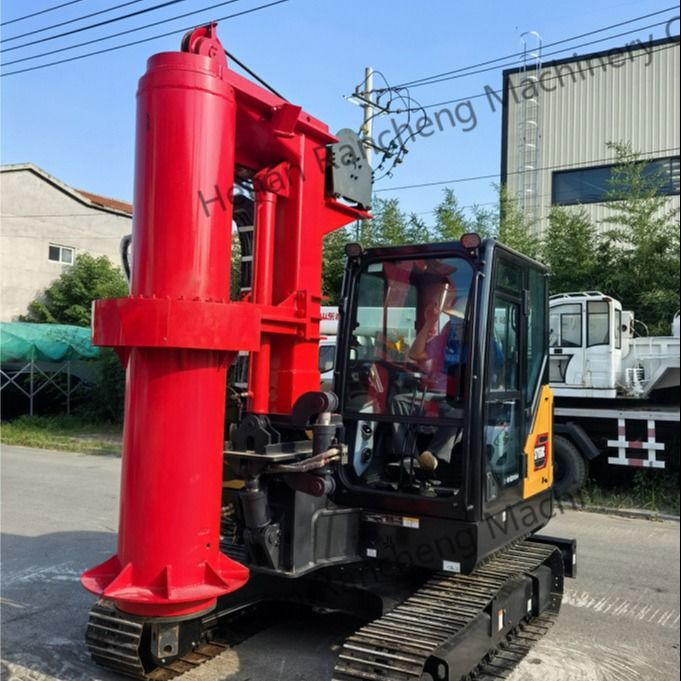 RCQ-10C হাইড্রোলিক মিনি পাইল ড্রিলিং রিগ 10m গভীরতা সঙ্গে 10-45RPM R/Min ঘূর্ণন গতি