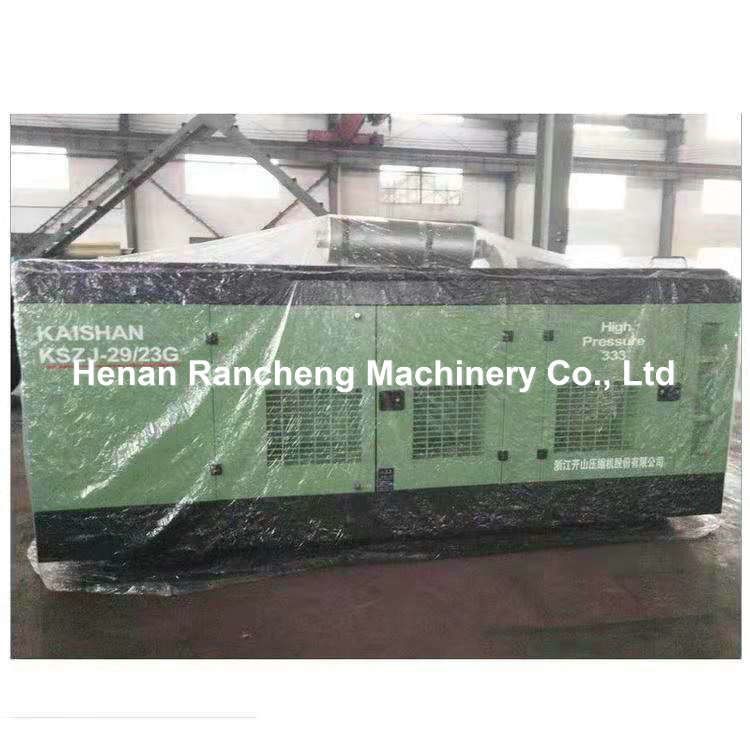1107CFM 25bBar ডিজেল ইঞ্জিন স্ক্রু কম্প্রেসার পোর্টেবল এয়ার কম্প্রেসার 2.5-1.8 এমপিএ চাপের জন্য