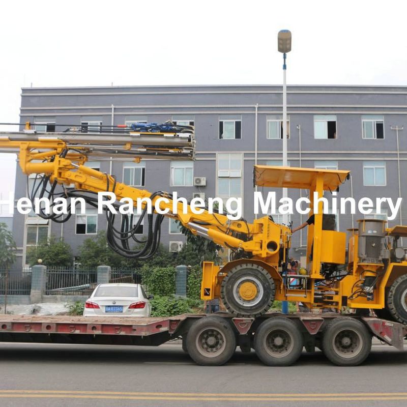 RCZ-22J অল হাইড্রোলিক টানেলিং জাম্বো ড্রিলিং রিগ 3880mm ড্রিলিং গভীরতা 93KW / 125HP ডিজেল ইঞ্জিন শক্তি সঙ্গে