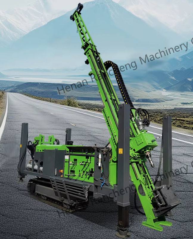 হাইড্রোলিক কোর ড্রিলিং রিগ RCJ1600C ড্রিলিং গভীরতা 1400-1800m, 154KW কামিন্স ইঞ্জিন সহ