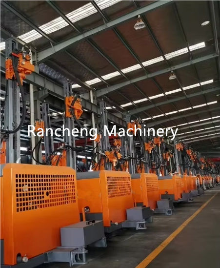 হাইড্রোলিক সারফেস ডাউন-দ্য-হোল সেপারেটেড (ডিটিএইচ) ড্রিলিং রিগ ওপেন-পিট মাইনিং-এর জন্য