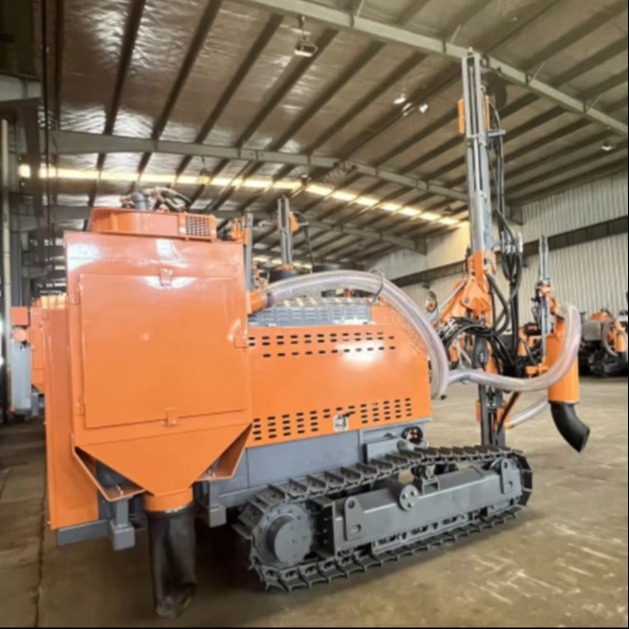 Hydraulic Surface Down-The-Hole Separated (DTH) Drilling Rig For 3200 N.M Rotation Torque