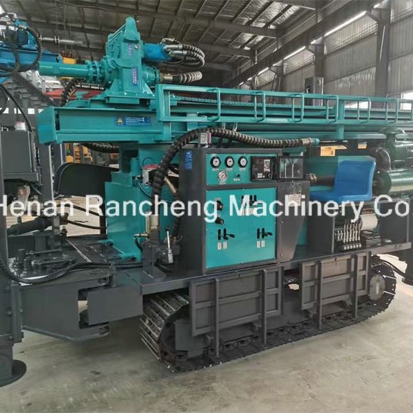 RCF450C ক্রলার ওয়াটার ওয়েল ড্রিল রিগ মেশিন, খনি, নির্ভরযোগ্য ও দক্ষ জন্য 450 মিটার গভীর গর্ত খনন