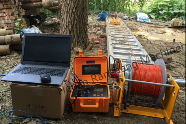 ৩০০ মিটার ভূতাত্ত্বিক সরঞ্জাম খাঁজ জলের ভাল লগ টুল দৃশ্যমান প্রতিরোধের পরিমাপ লগিং সিস্টেম