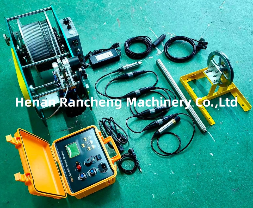 ৩০০ মিটার ভূতাত্ত্বিক সরঞ্জাম খাঁজ জলের ভাল লগ টুল দৃশ্যমান প্রতিরোধের পরিমাপ লগিং সিস্টেম