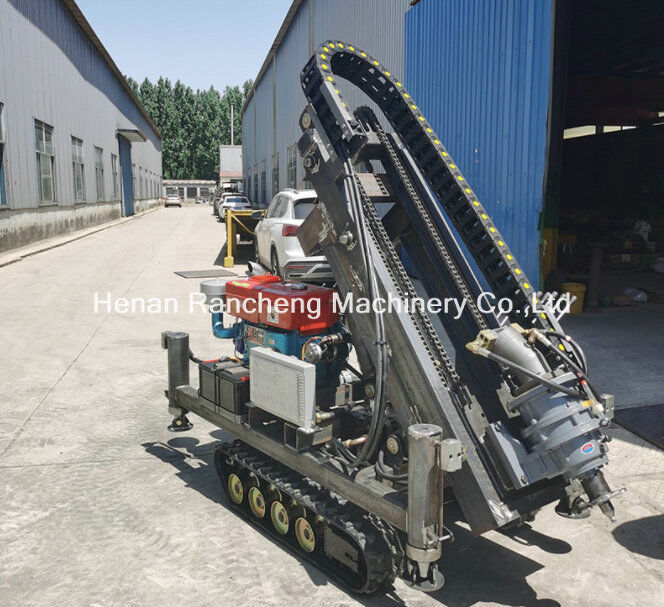 RCKM-30S Hydraulic Pile Driver with 30HP Diesel Engine for 50-300mm Drilling Diameter and 30m Depth Mini Pile Drilling Rig