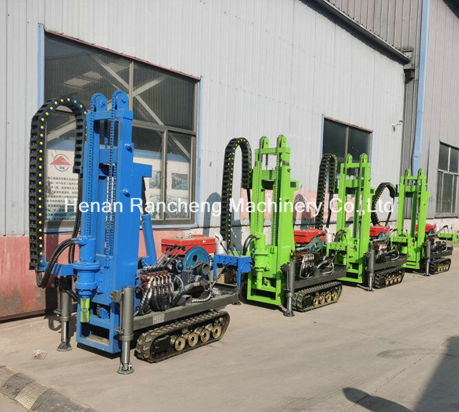 RCKM-30S Hydraulic Pile Driver with 30HP Diesel Engine for 50-300mm Drilling Diameter and 30m Depth Mini Pile Drilling Rig