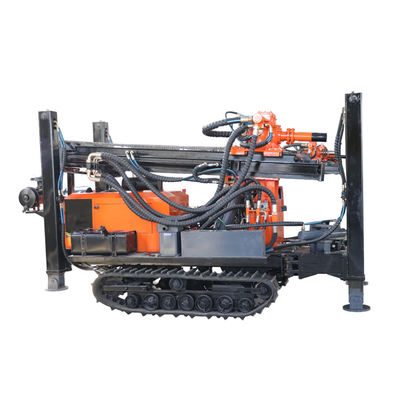 55 KW সম্পূর্ণ ডিজেল চালিত ক্রলার মাউন্টড ওয়াটার ওয়েল ড্রিলিং রিগ RCF180C