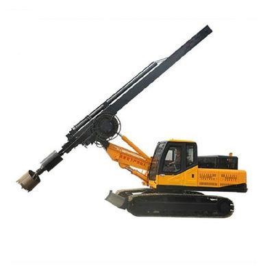 হাইড্রোলিক তেল সিলিন্ডার রোটারি ড্রিলিং রিগ 15m / 20m গভীরতা 110KW কামিন্স ইঞ্জিন