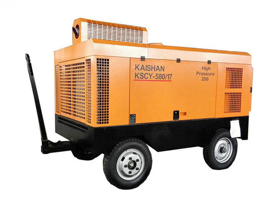 48L তেল ক্ষমতা বায়ু ড্রিলিং কম্প্রেসার Cu-mmins 6CTA8.3 - C260 17bar কাজের চাপ