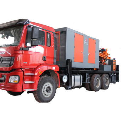 RCF200T হাইড্রোলিক ওয়াটার ওয়েল ড্রিলিং মেশিন/200m ট্রাক মাউন্টড ওয়াটার ওয়েল ড্রিলিং রিগ/6X4 ট্রাক মাউন্টড রিগ