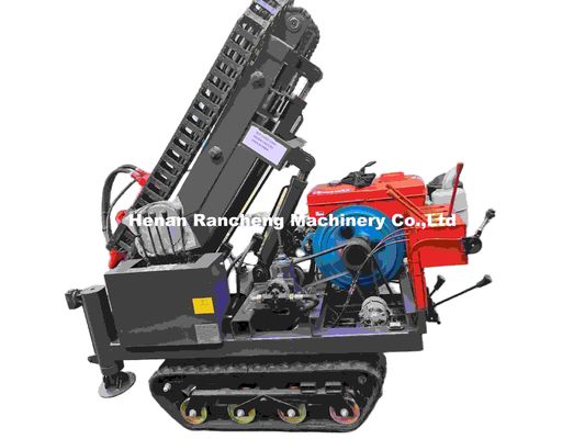 উচ্চ দক্ষতা 25HP ডিজেল পিল ড্রাইভার ড্রিলিং 30m গভীরতা সঙ্গে 50-300mm ব্যাসার্ধ