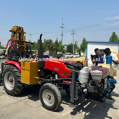 ট্র্যাক্টর মাউন্টড ড্রিল মেশিন 200 মিটার গভীরতা জল ভাল ড্রিলিং রিগ ড্রিল করতে সক্ষম