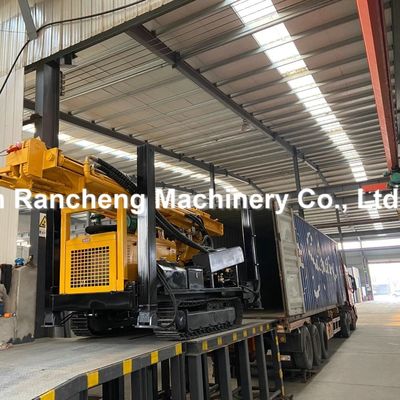 RCF400C বিভিন্ন ভূতাত্ত্বিক অবস্থার মধ্যে জল খাঁজ ড্রিলিং মেশিন