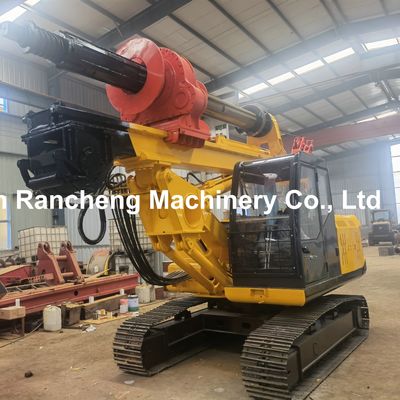 RCQ515M মিনি পিল ড্রিলিং রিগ ড্রিলিং গভীরতা 15m হাইড্রোলিক ছোট ঘূর্ণন ড্রিলিং মেশিন