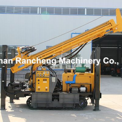 RCF350C 350m ডিটিএইচ ডিপ হোল নিউম্যাটিক ওয়াটার ওয়েল ড্রিলিং রিগ মেশিন