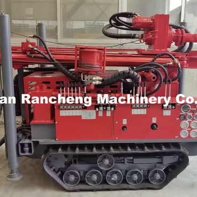 45-65r / মিনিট ঘূর্ণন গতি Yuchai 180m RCF180S মিনি ওয়াটার ওয়েল ড্রিলিং মেশিন