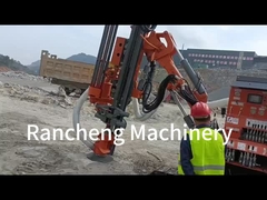 3200 N.M ঘূর্ণন টর্কের জন্য হাইড্রোলিক সারফেস ডাউন-দ্য-হোল সেপারেটেড (ডিটিএইচ) ড্রিলিং রিগ